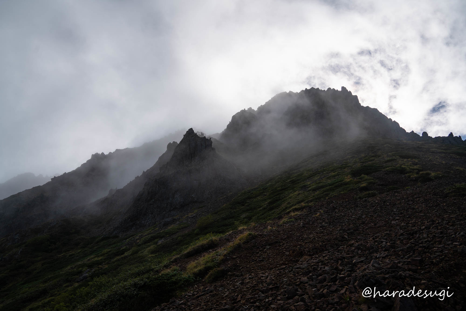 GW八ヶ岳 赤岳2899m～硫黄岳縦走 H田・S村・K部・T中