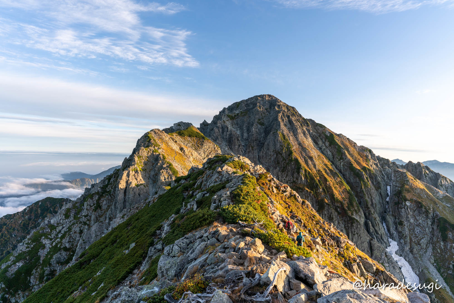 秋の剱岳テント泊登山 2日目 「いざ2,999mの頂きへ！」 - はら