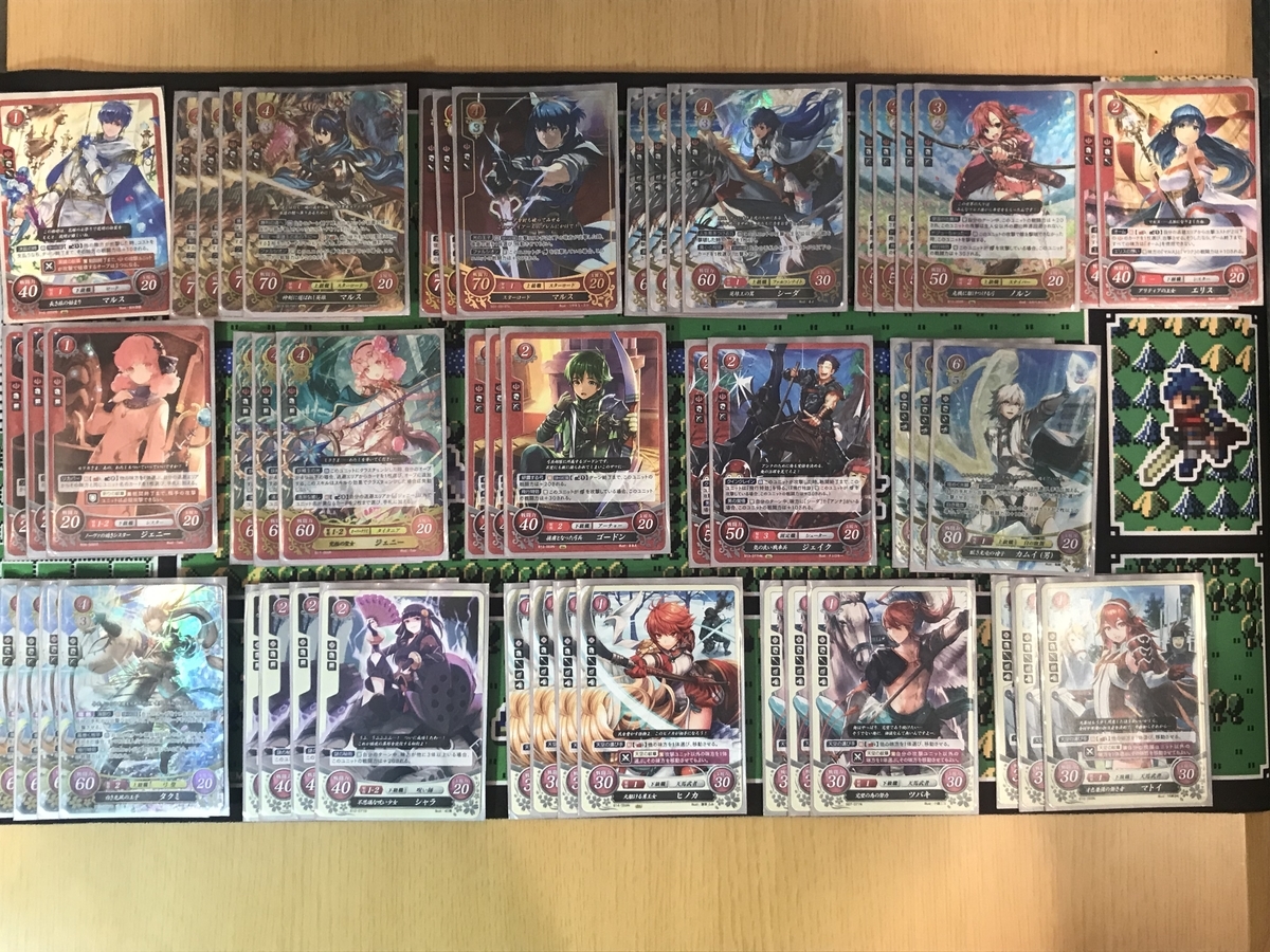 ファイアーエムブレムサイファ マルスデッキ FEサイファデッキ紹介4（制圧王マルス） - Mr.ハードラックの記録帳