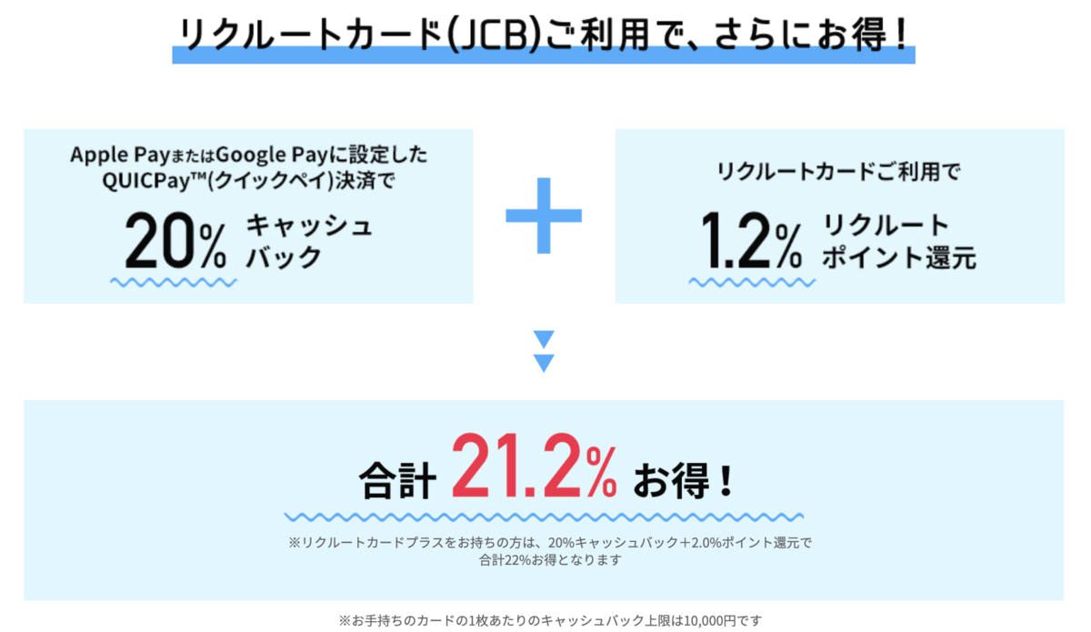 jcb クイック ペイ 20