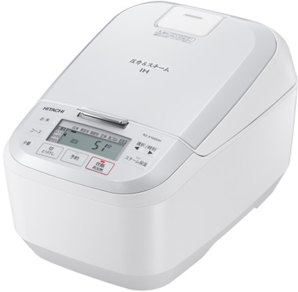 日立IHジャー炊飯器　圧力＆スチーム　ふっくら御膳RZ-TS106M 日立 圧力スチームIH炊飯器 ふっくら御膳 RZ-TS106Mを使ってみた