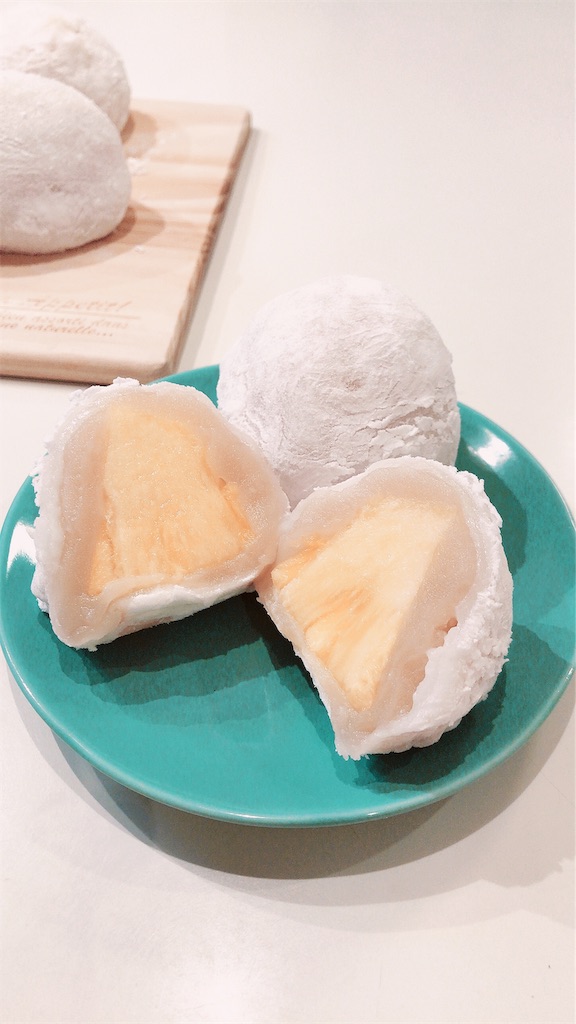 魅惑のパイナップル大福 求肥が硬くならない 簡単レシピ 美味しくてhappyな毎日