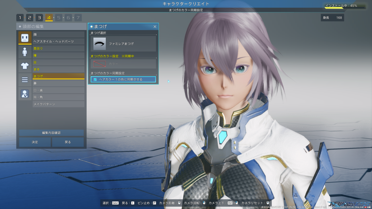 Pso2ngs Ngsモデルのキャラクリ色々見てみた はれひーのやつ