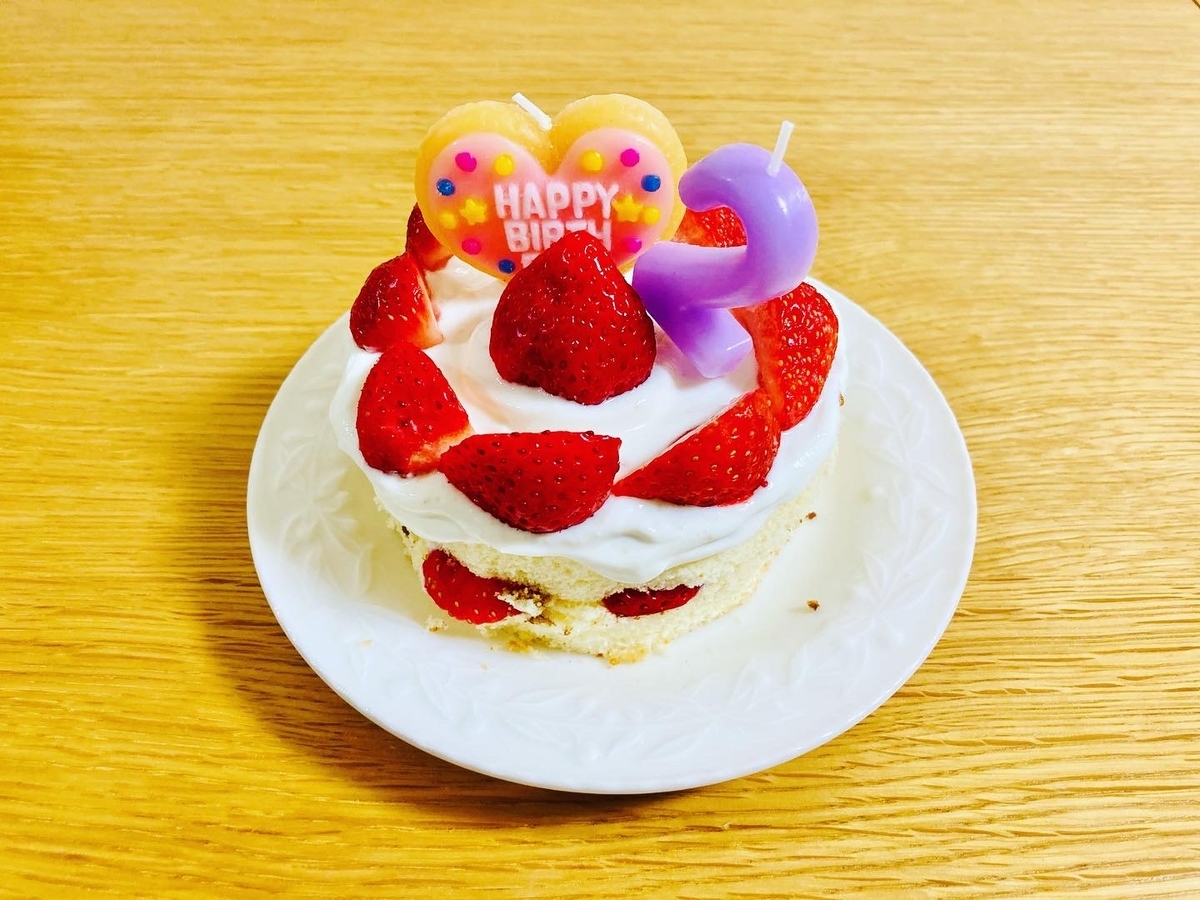 バースデーケーキ
