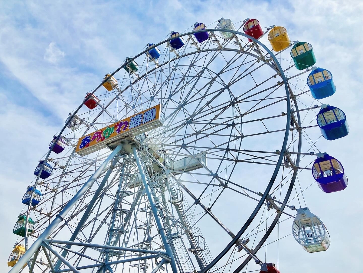あらかわ遊園の観覧車