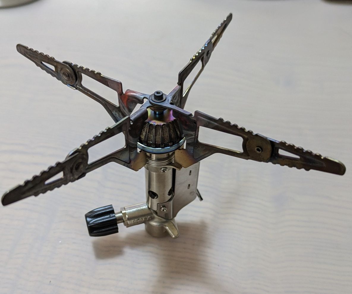 愛用キャンプアイテム part8 - プリムス P-153 Ti - 晴れたり沼ったり
