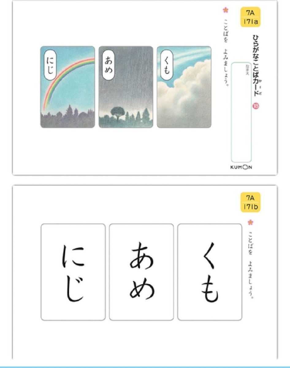 公文 いくもん 公文に習い始め ひらがなが読めるようになるまで Haresora85 S Blog