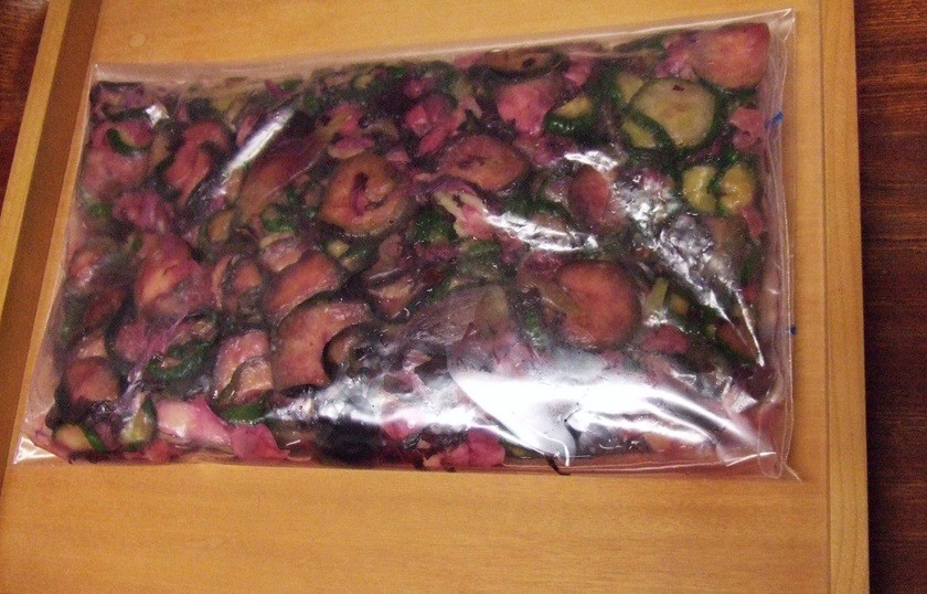 料理したもの：しば漬け（本漬け～新漬け） - つくったよ手帖