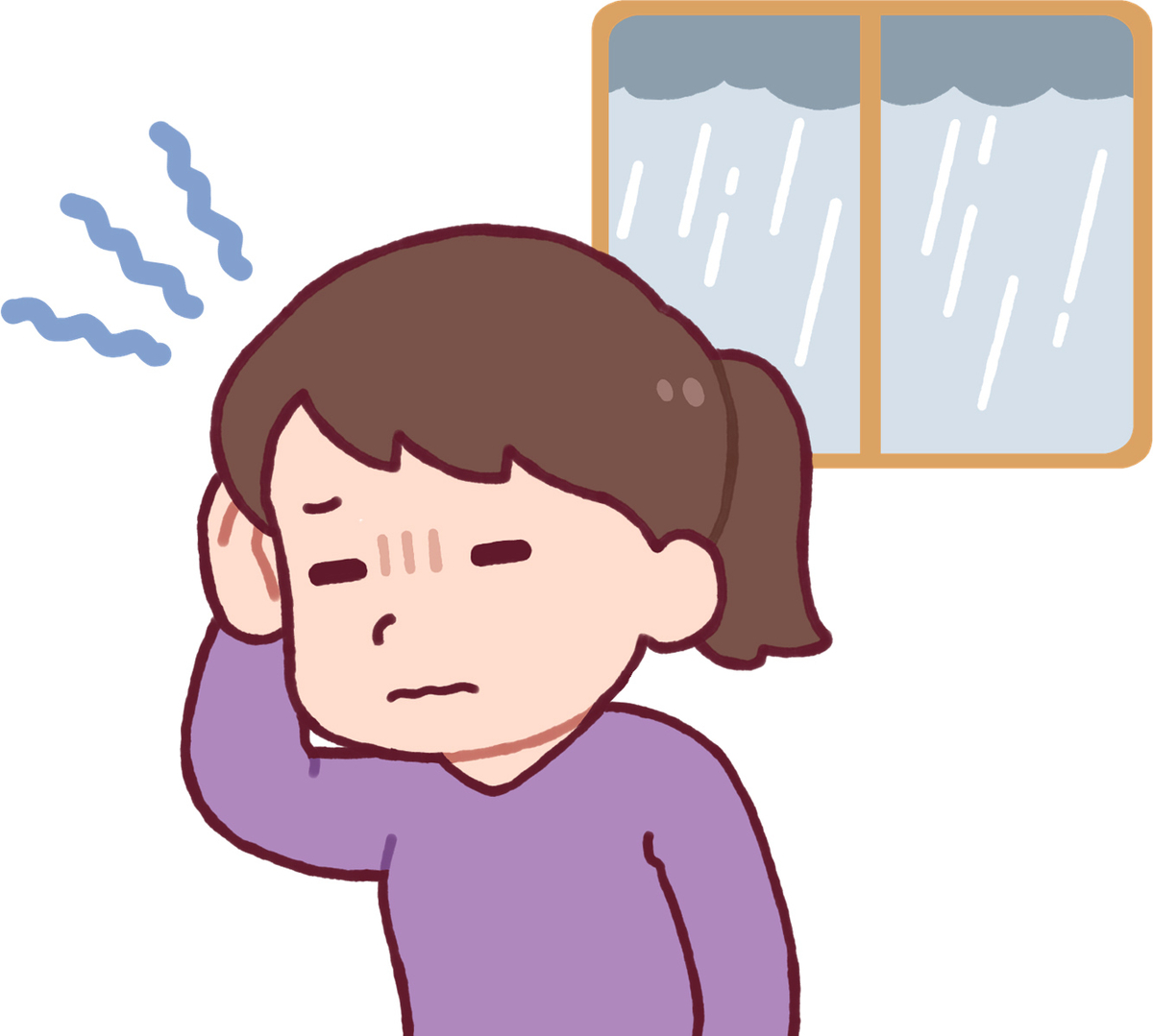 気象病の体調不良対策