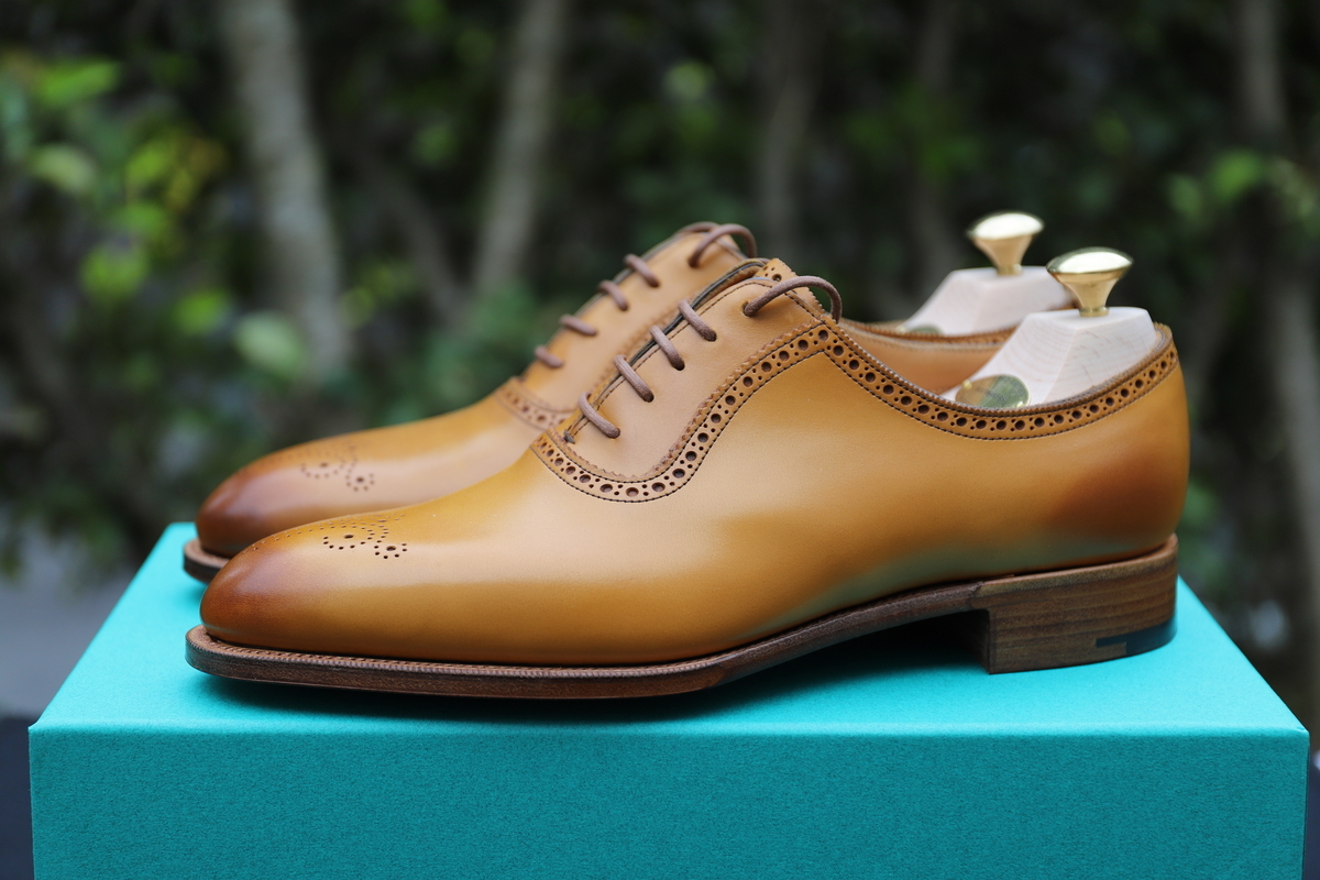 24万円　エドワードグリーン　美しいアデレード　8E　SOUTHWOLD Edward Green Southwold in Mink Suede – Gentlemens Footwear