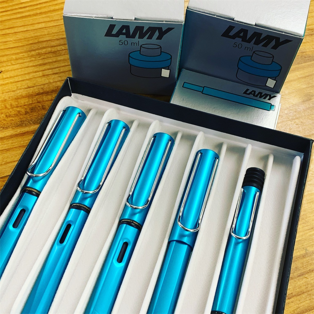 Lamy Al Star 新色 トルマリン 限定インク入荷しました ブングログ