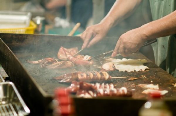 別府火の海祭りの屋台情報☆