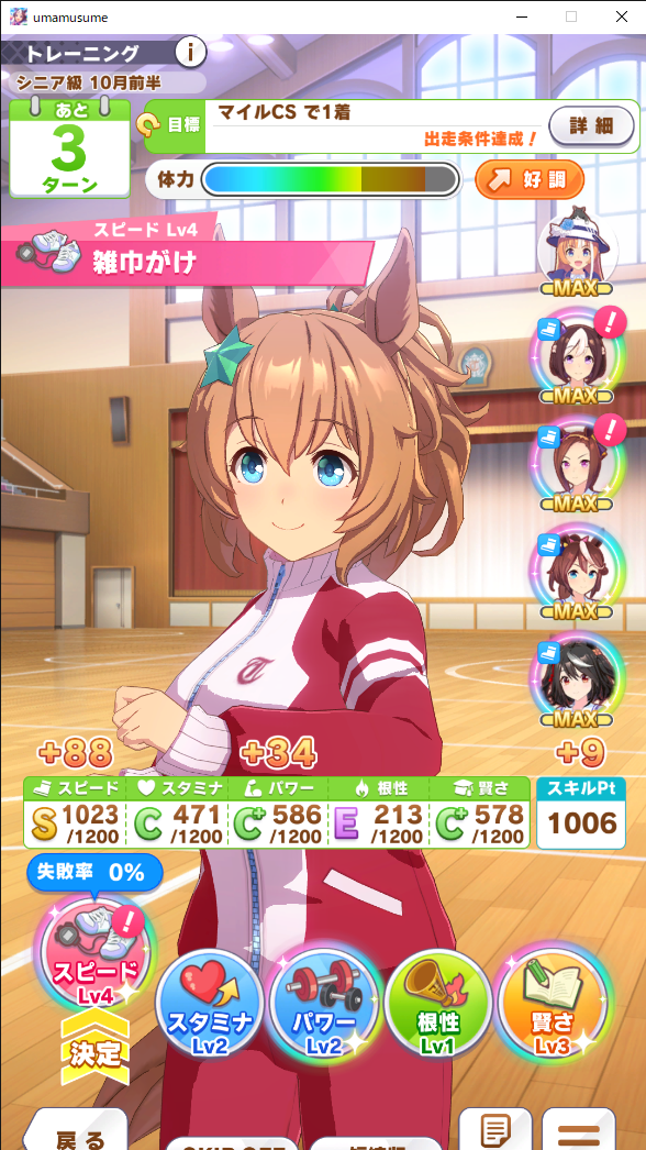 ウマ娘プリティーダービーとかいうレースで傍観しかできない育成ゲーム 最終的なファnタスク
