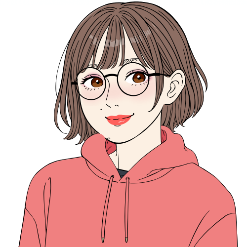 はる雨の似顔絵アイコン(似ていない)