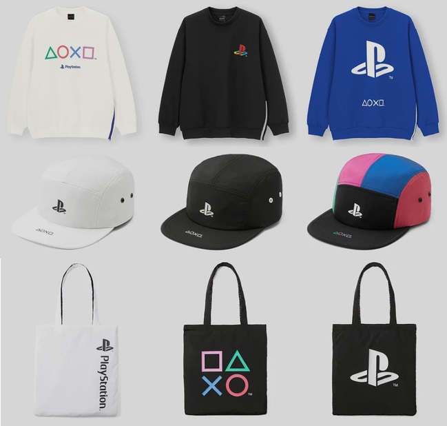 またまたきたｗ Gu とプレイステーションが今年もコラボ決定 Psロゴコレクションが登場 プレイステーション ゲームがなければ生きていけない そう ゲームこそ人生