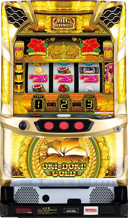 沖ドキ！GOLD-30 頼める便　パチスロ　実機　不要機つき 沖ドキ！GOLD-30 貫通システム金時モード スロット ・天井・狙い目