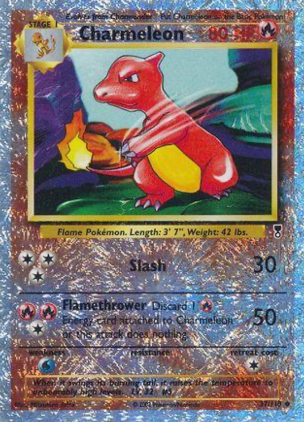 Pokemon Legendary Collection Reverse Holo card