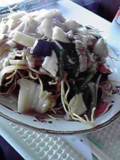旭川・職員会館・かた焼きそば