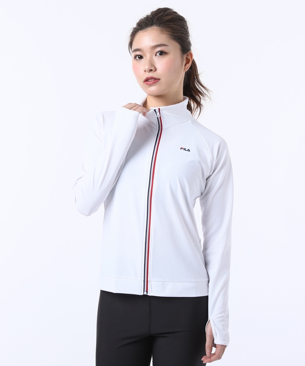 レディース 水陸両用 ラッシュガード 長袖ハイネック Fila フィラ Tricolored トリコロールド 日常にトリコロールを ファッション メンズ レディース キッズ から生活雑貨まで紹介