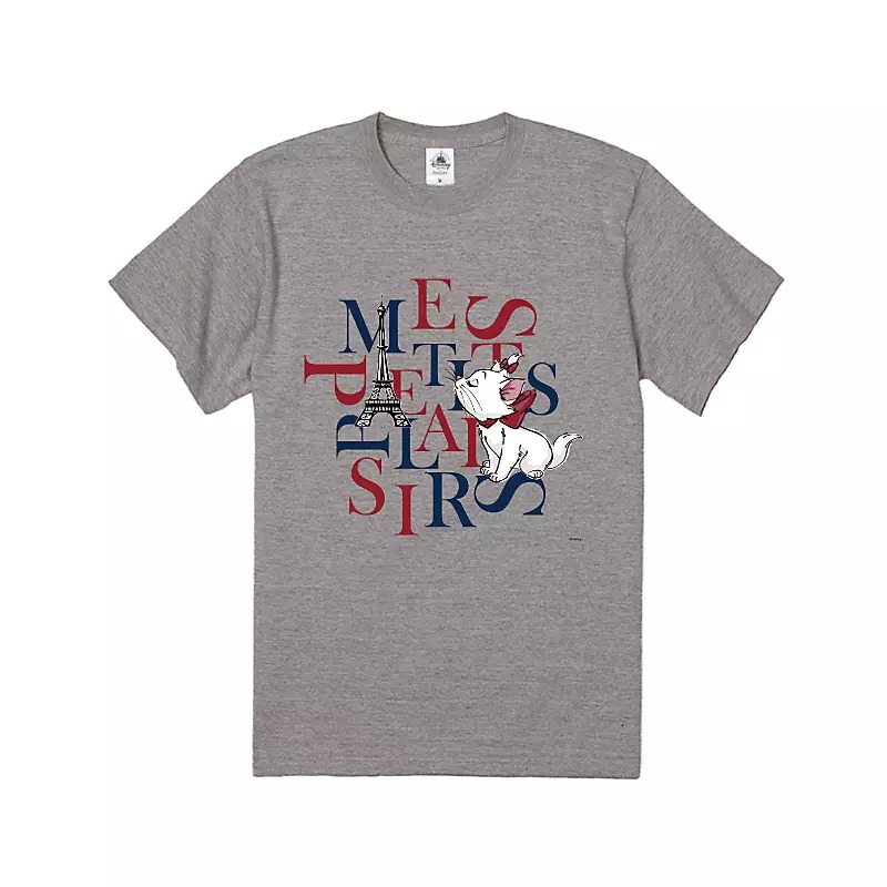 D-Made Tシャツ おしゃれキャット マリー トリコロール THE ARISTOCATS Disney ディズニー - - 日常にトリコロールを ファッション メンズ,レディース,キッズ から生活雑貨まで紹介