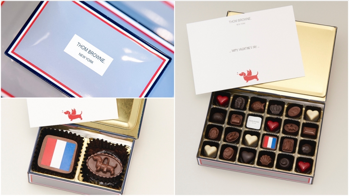 トム ブラウン チョコレート THOM BROWNE CHOCOLATE バレンタイン
