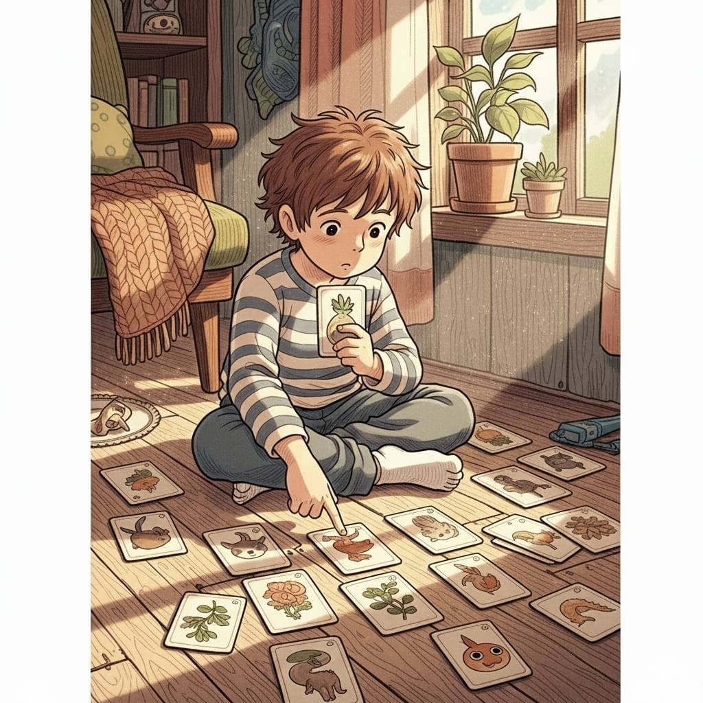 間違い探しや仲間分けゲームが、ひらがな学習につながります