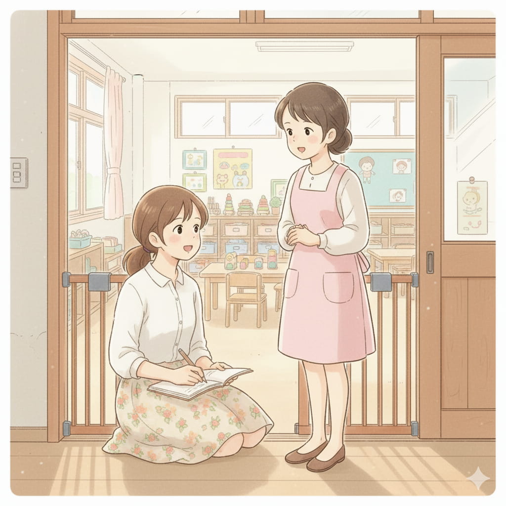 先生とも子どもを一緒に育てるチーム。一緒に子どもを良い方向へ。