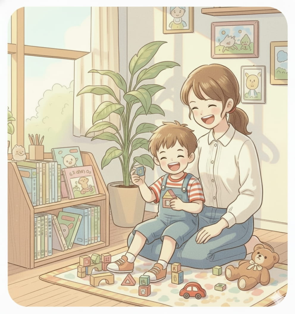 療育に行くのは大きなステップ。いい方向へ変わりますように。