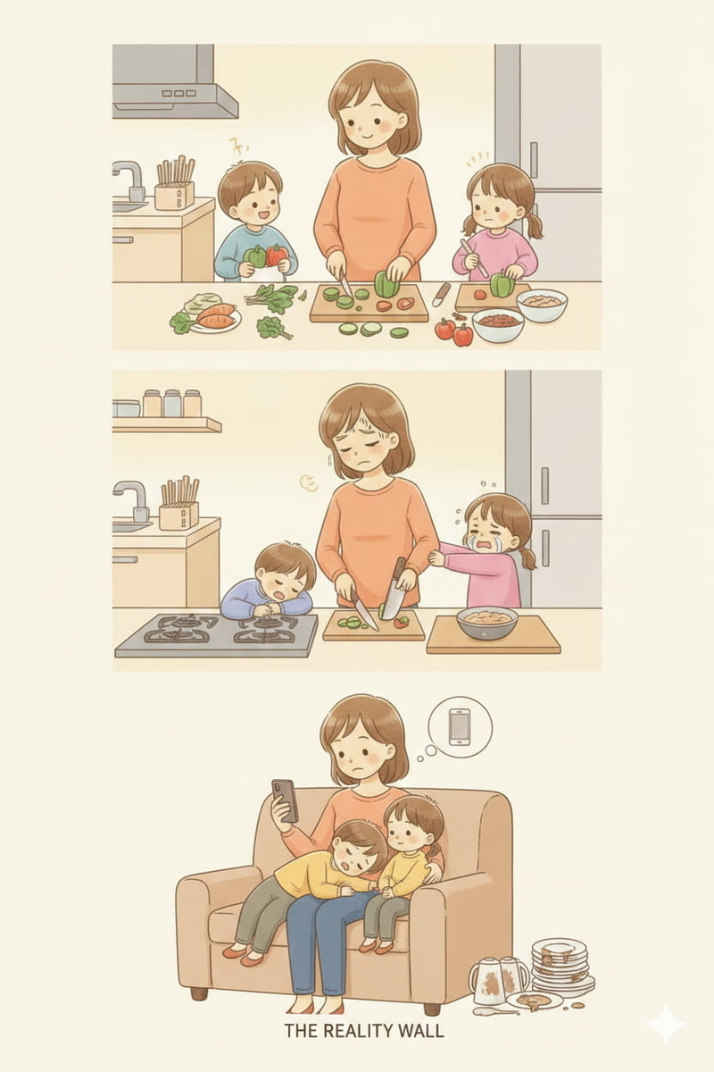 子どもの成長とともに自分の時間も減る
