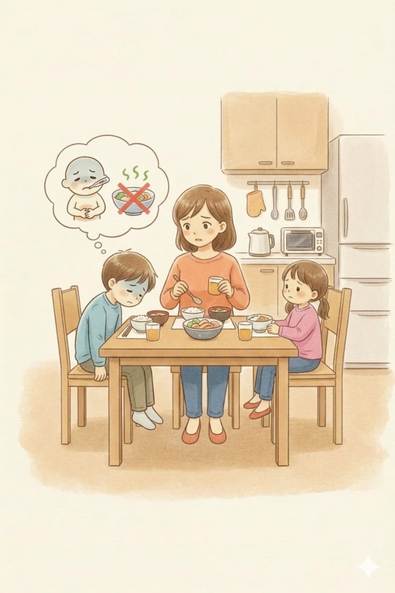 これは要注意　体調不良
