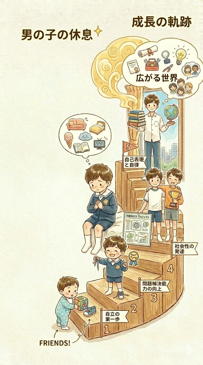 登園拒否　子ども成長　