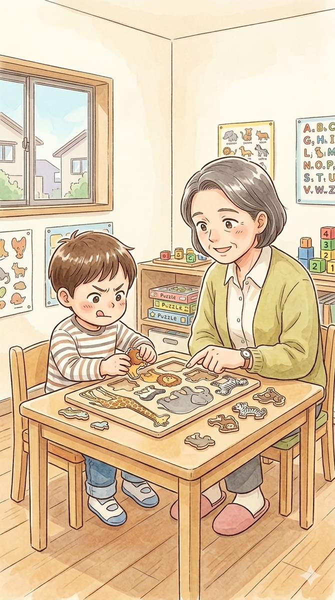 療育 個別療育 逃げられない 子ども 疲れる 頑張っている