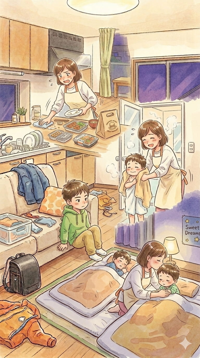 ワンオペ 頑張り すごい つらい