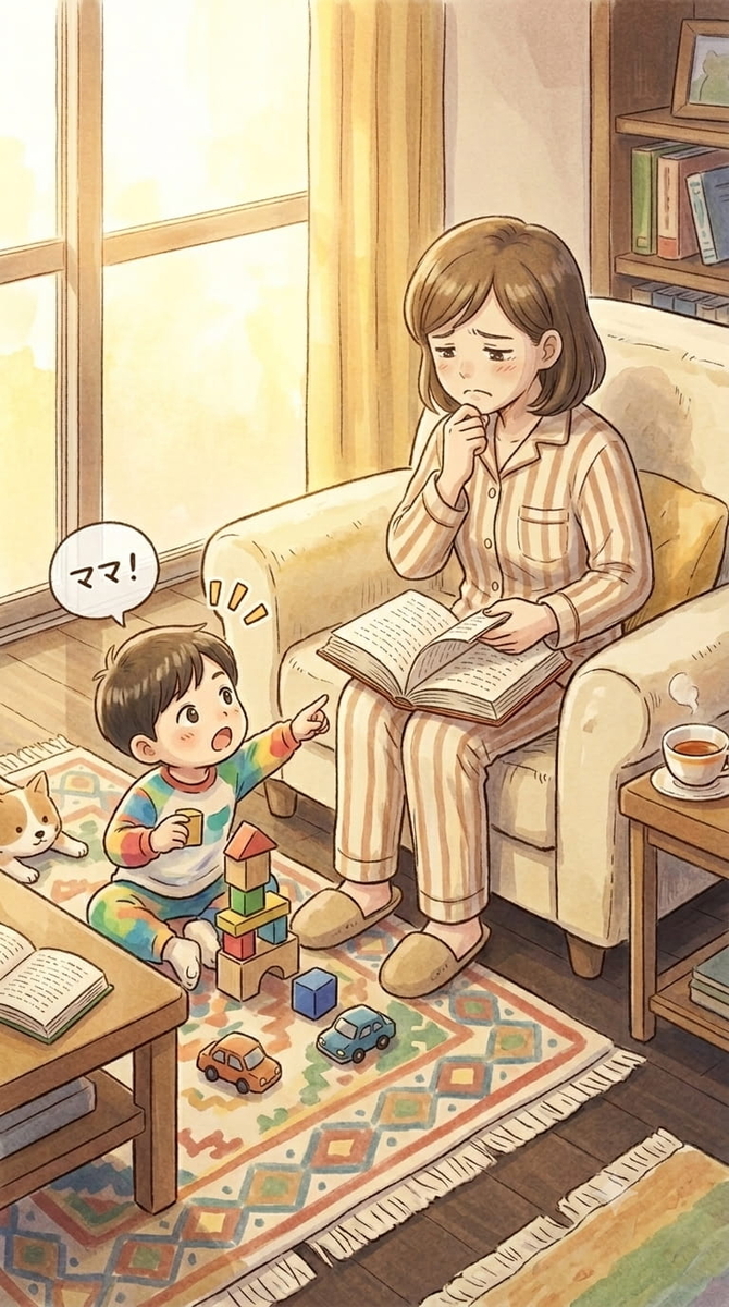 読書　先に進めない　開くだけ　すぐ呼ばれる　ストレス　返却期限