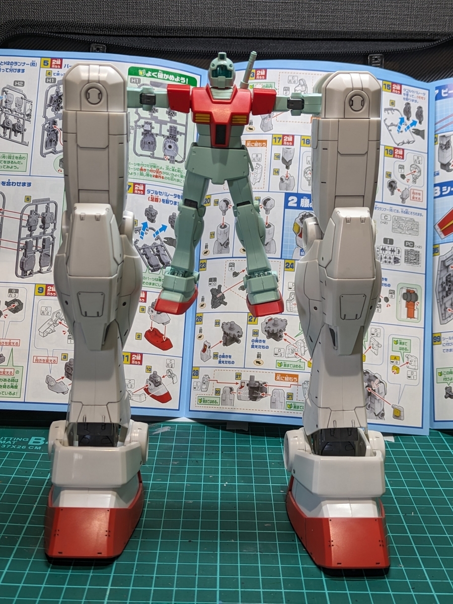 メガサイズ ガンプラ4種 まとめ売り 幸せのガンプラ【メガサイズ ガンダム】 - 生臭坊主の生臭くて何