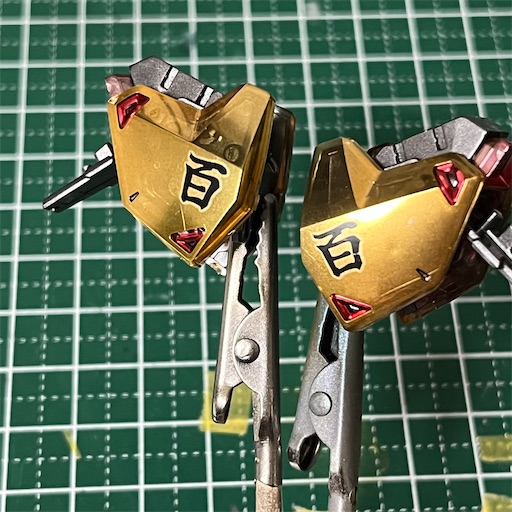 MG 百式 Ver.2.0 メカニカルクリア 製作7 - ハルマキの備忘録