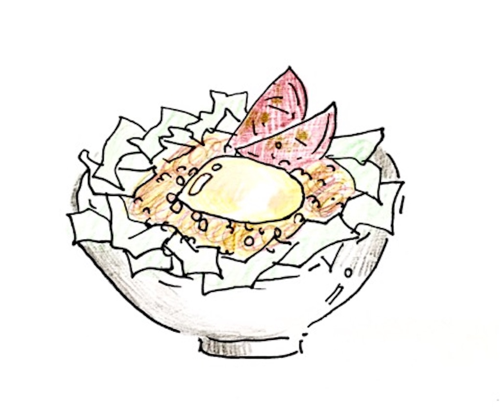 タコライス風ヘルシー料理