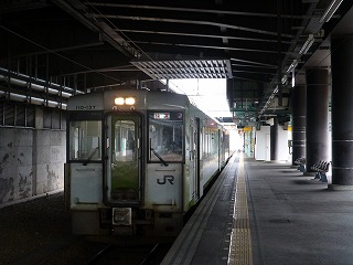 盛岡駅にて