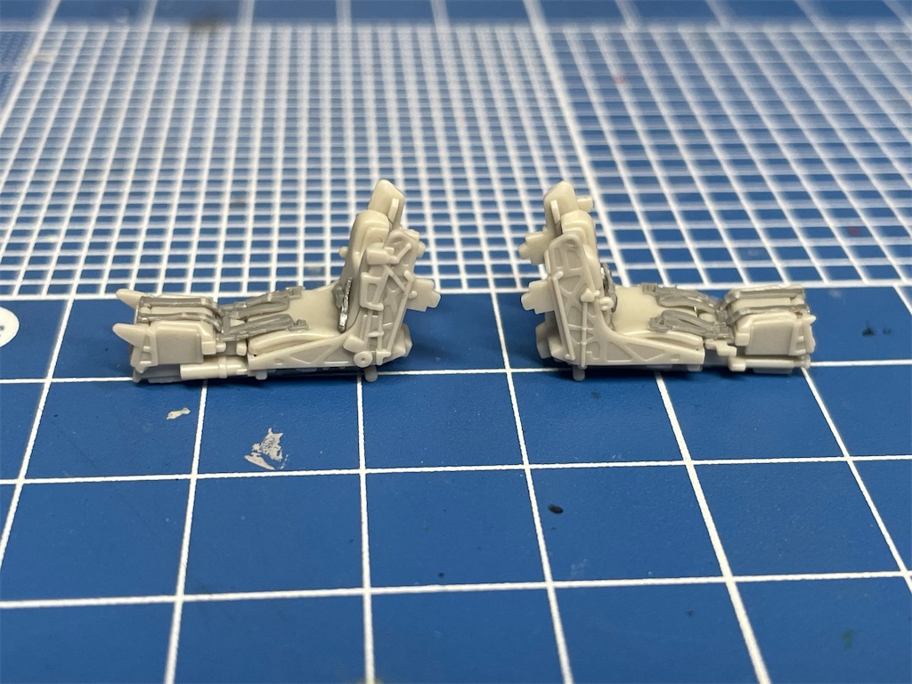タミヤ】1/72 F-14D トムキャット 製作記 No,9 “SJU-17 射出座席と機体