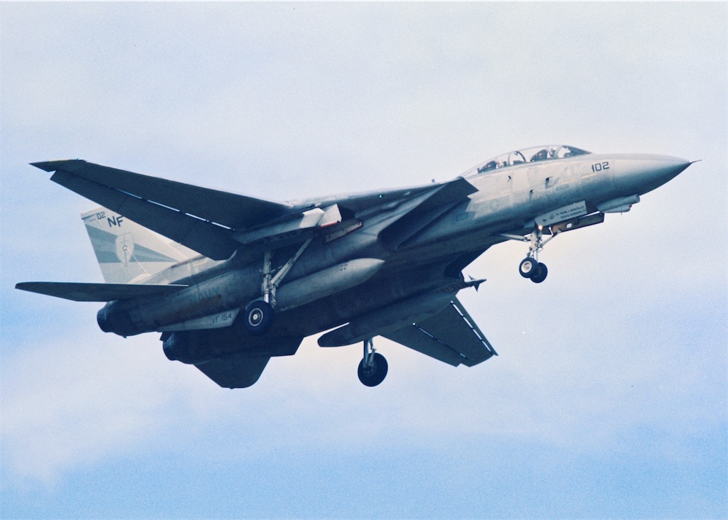 機種別アルバム】F-14A “トムキャット” - ハルナベース10grの飛行機