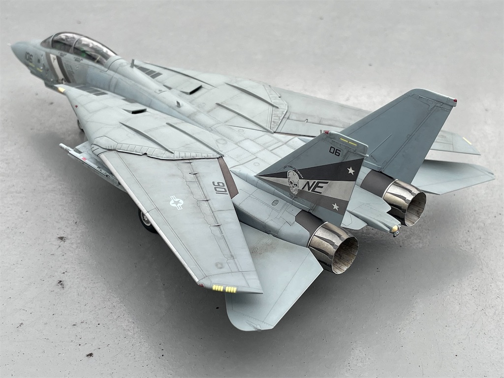 F-14トムキャットをつくる！ タミヤ】1/72 F-14D トムキャット 製作記 No,21 “完成” - ハルナベース