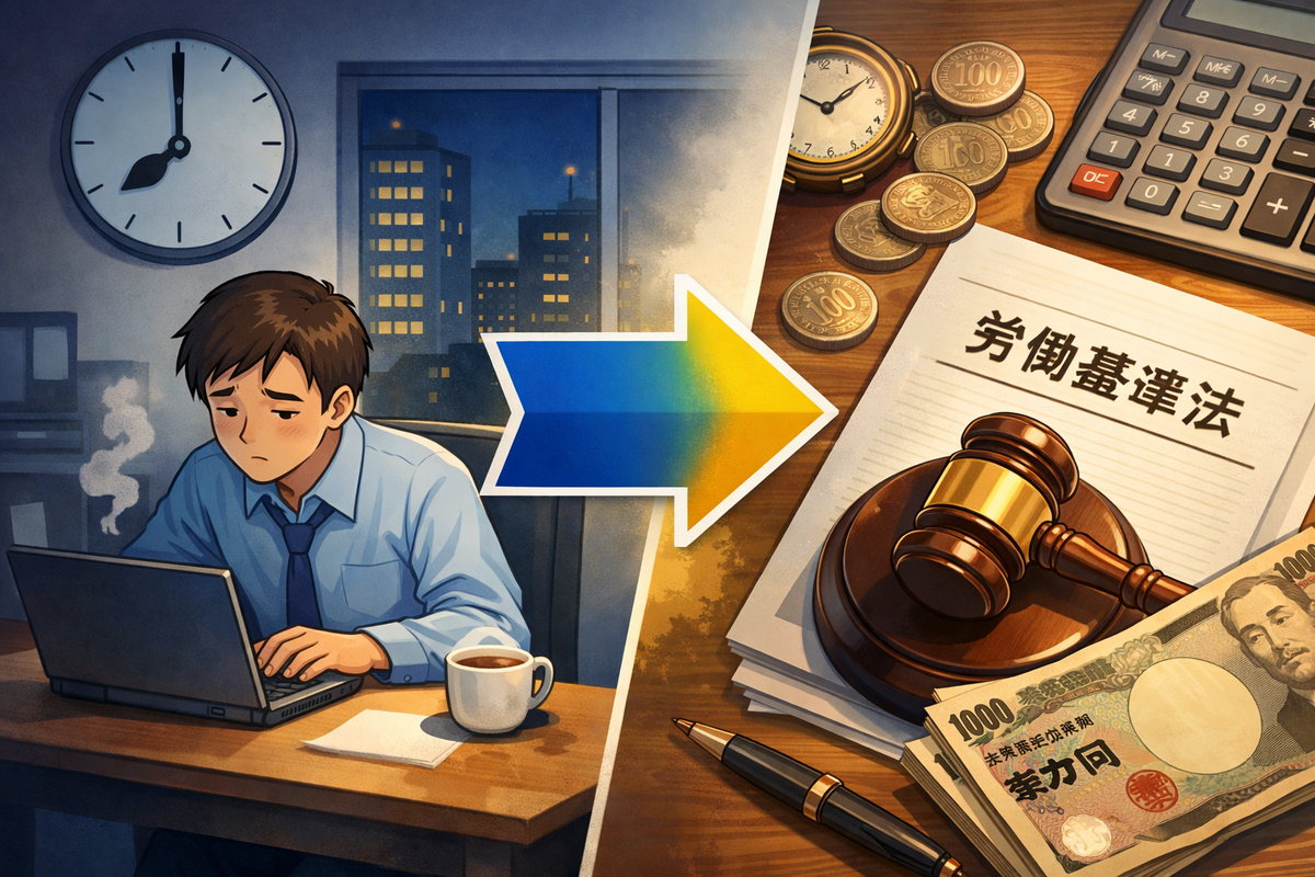 【知らないと損】普通残業と法定残業の違いとは？割増残業・残業代の仕組みと“お得な考え方”を簡単解説 - harunori_model
