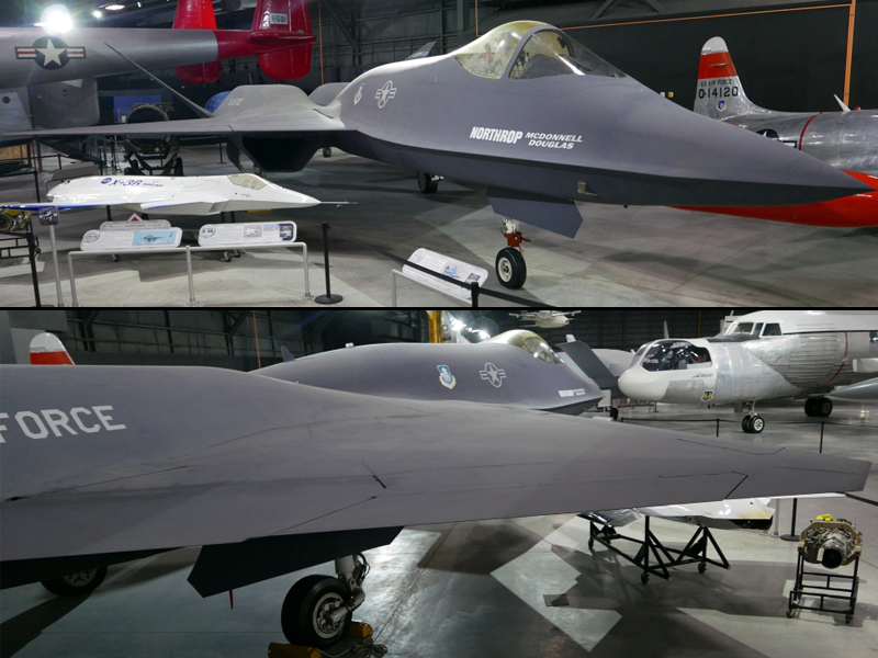 とこしえに横たわる黒衣の美女、YF-23
