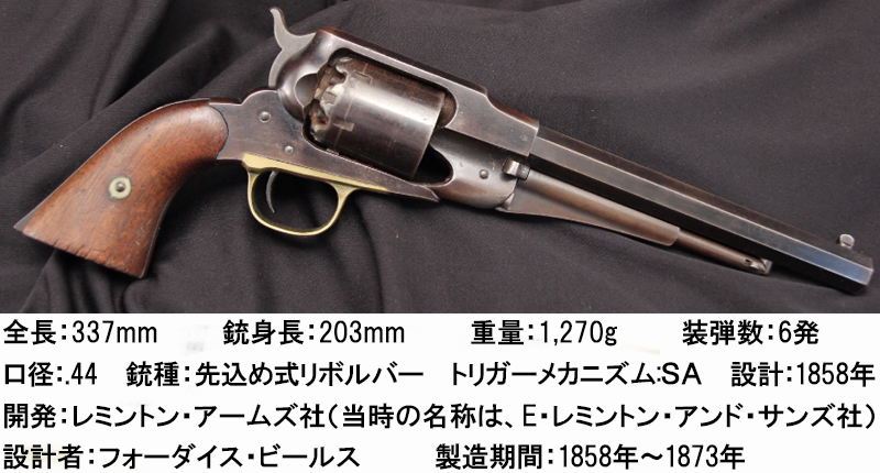 アメリカ最古の銃火器メーカー レミントン アームズ社 その2