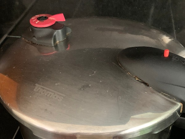 大豆を圧力鍋で煮る