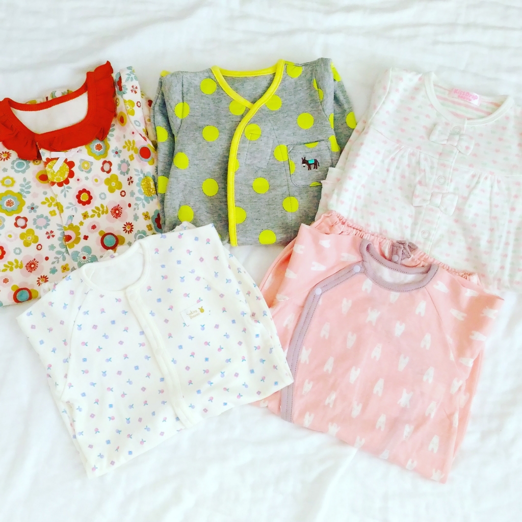 9月生まれ 出産準備品買ったものリスト ウェア おむつ編 産みハル育てハル