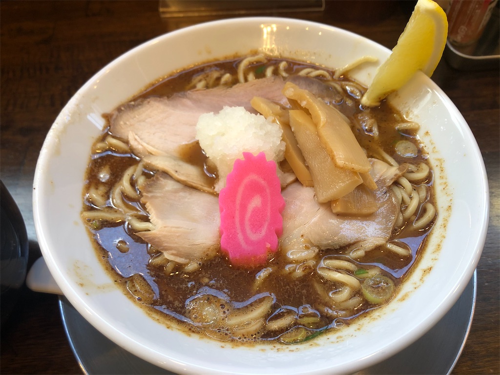 秋刀魚煮干し蕎麦 高倉』 「秋刀魚煮干＋ライス」青森県弘前市 - 主に