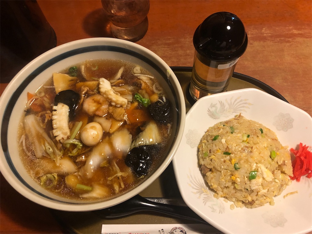 三宝亭 八橋店 五目うま煮めん 半炒飯 秘密のケンミンshow極 21年8月12日 登場 秋田県秋田市八橋 主にラーメン こってり系からあっさり系まで