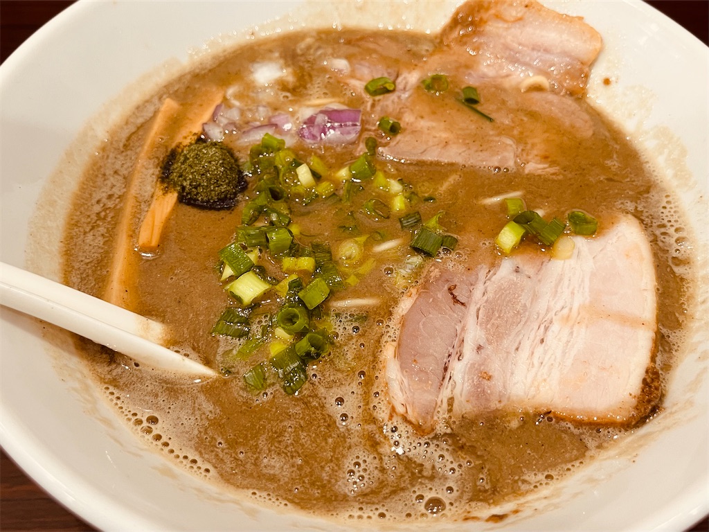 打ち立て中華そば 自家製麺 5102 こてつ 泥煮干し中華そば ごはん 秋田県秋田市保戸野 主にラーメン こってり系からあっさり系まで
