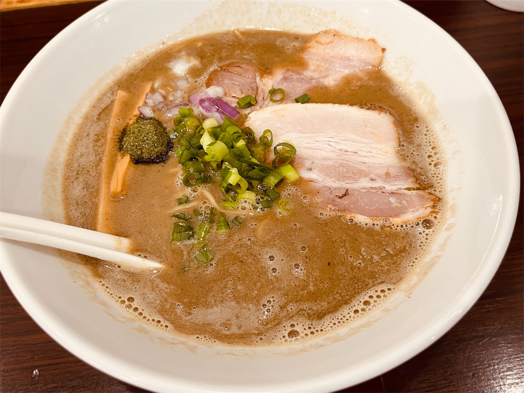打ち立て中華そば 自家製麺 5102 こてつ 泥煮干し中華そば ごはん 秋田県秋田市保戸野 主にラーメン こってり系からあっさり系まで